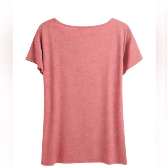 Pink Relaxed Fit Short Sleeve Tee - Picture 2 of 3